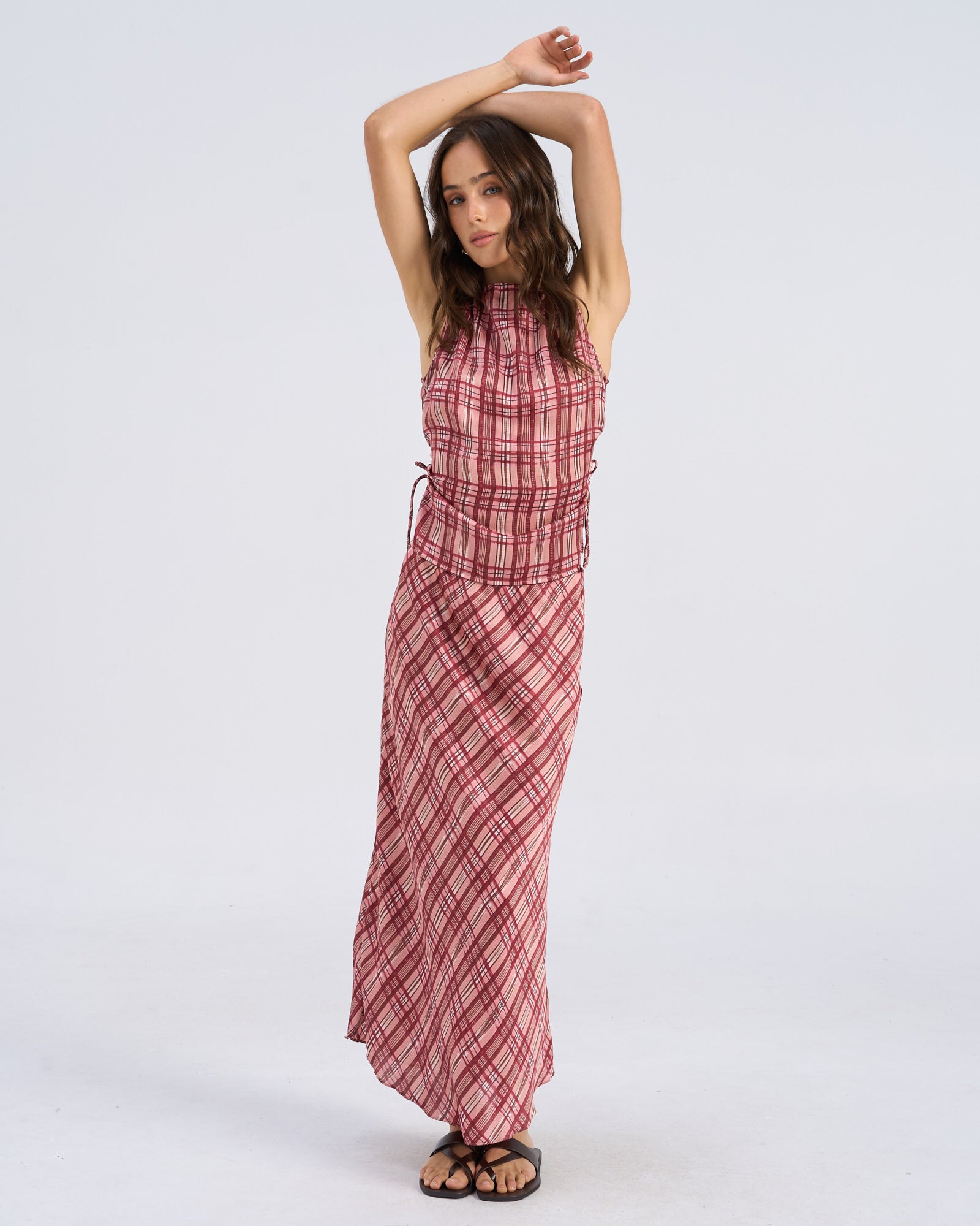 VMILSE PRINTED MAXI SKIRT